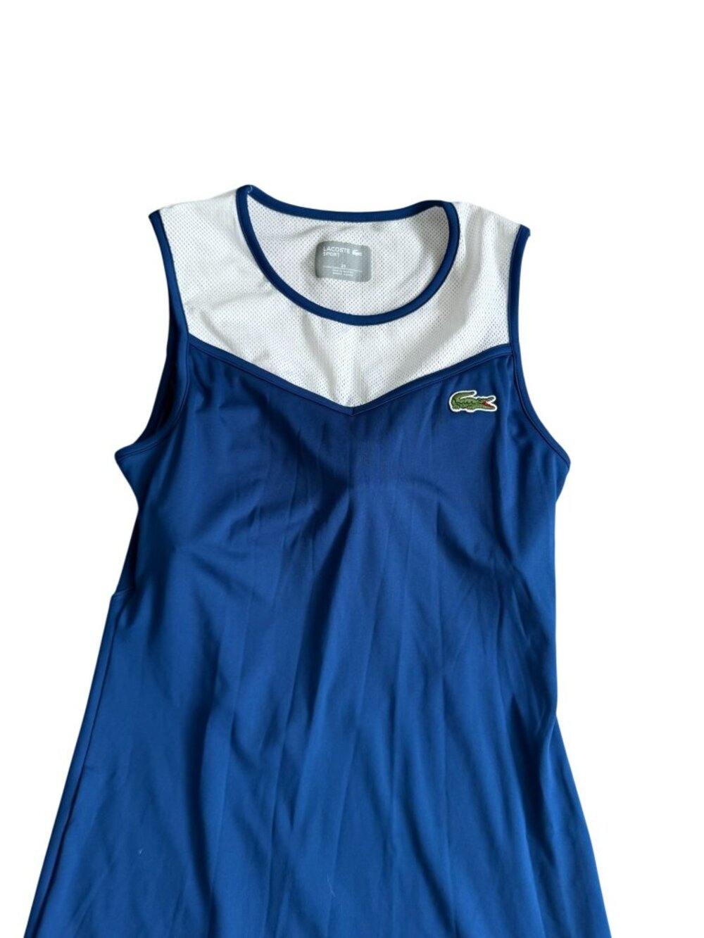 LACOSTE Women’s Blue Active Tennis Dress Size 38 / US 6 - Picture 5 of 7